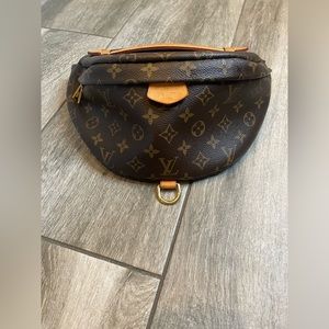 SOLD Louis Vuitton Authentic Leather Monogram Bumbag Waist/Crossbody Bag